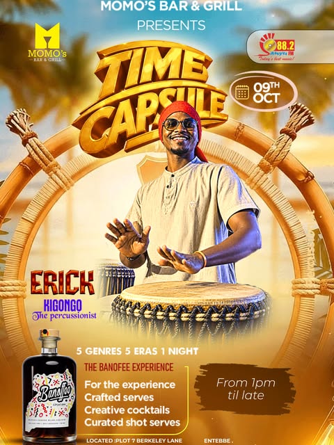 Time Capsule event poster sponsored by Banoffee